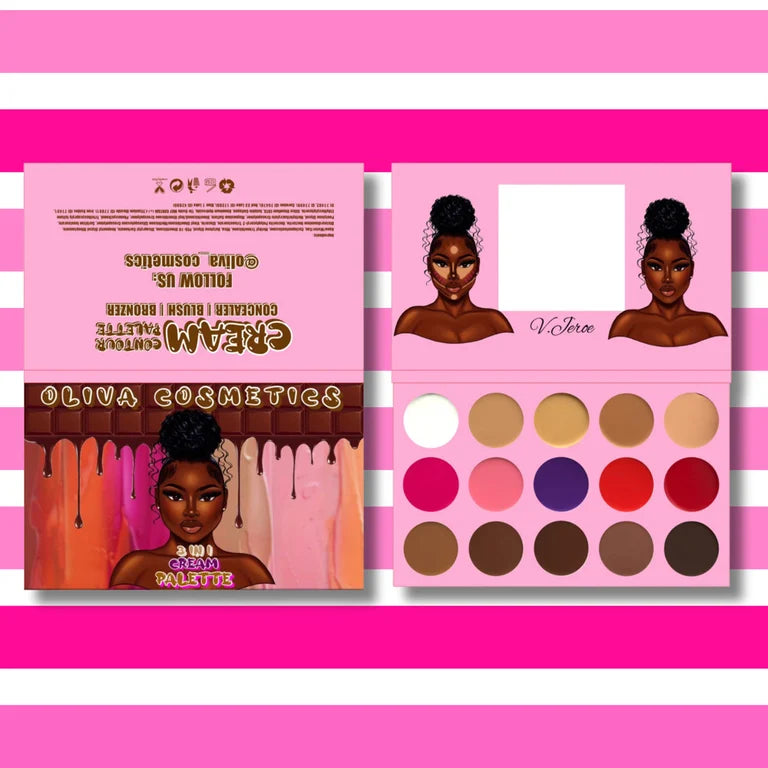 3IN1 CREAM PALETTE