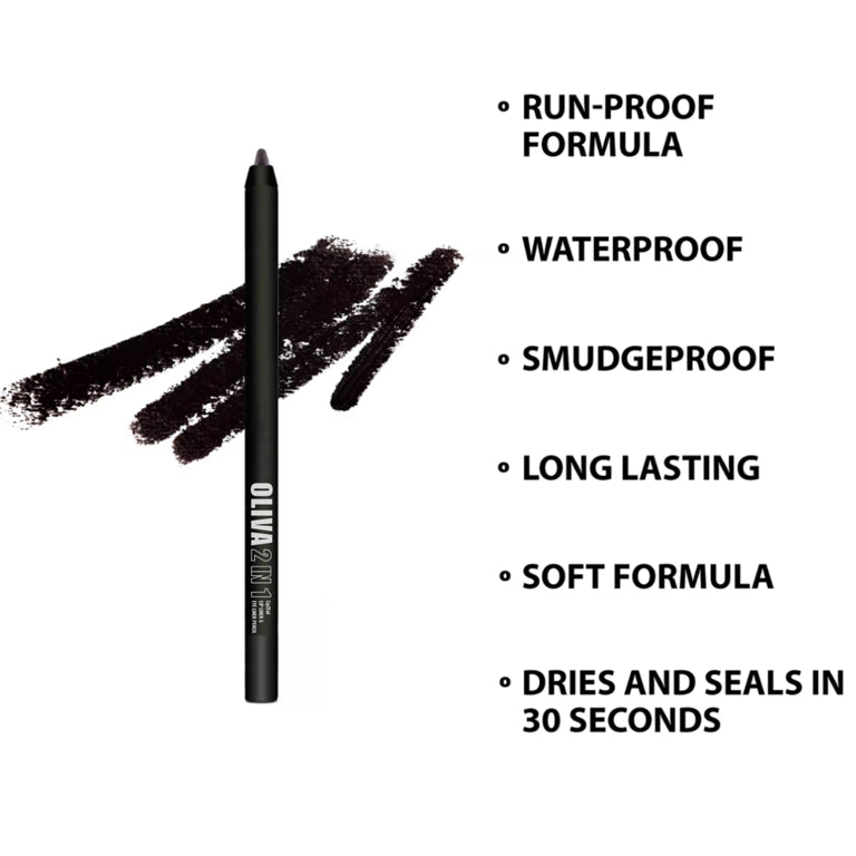 JET BLACK WATERPROOF LINER